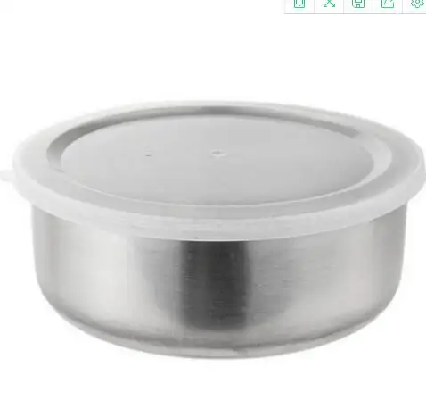 5 шт./лот миски из нержавеющей стали коробка для смешивания ингредиентов чаша в