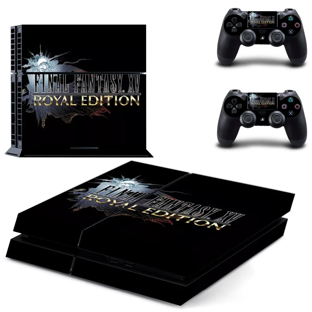 Final Fantasy XV PS4 переводная картинка наклейка для Sony PlayStation 4 консоли и 2 контроллера