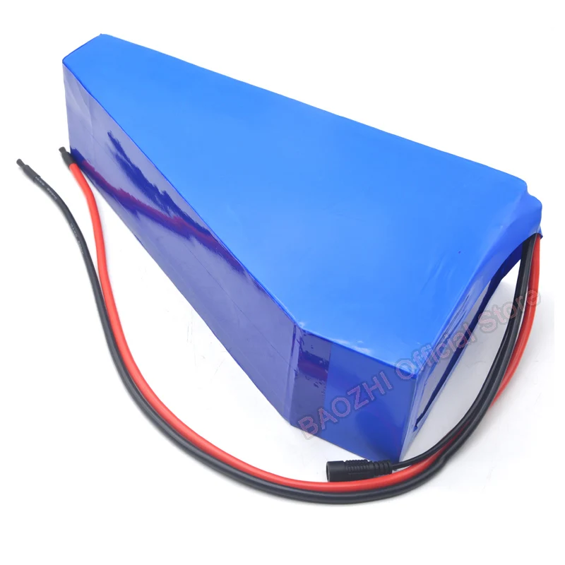 Factory directly selling 48V 1500W electric bike battery triangle 48 volt 25Ah lithium ion with free charger | Спорт и развлечения
