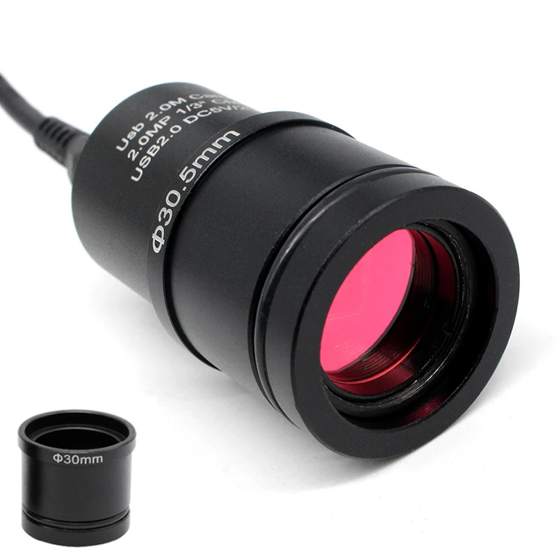 2.0MP USB CMOS камера электронный промышленный цифровой окуляр Бесплатный драйвер