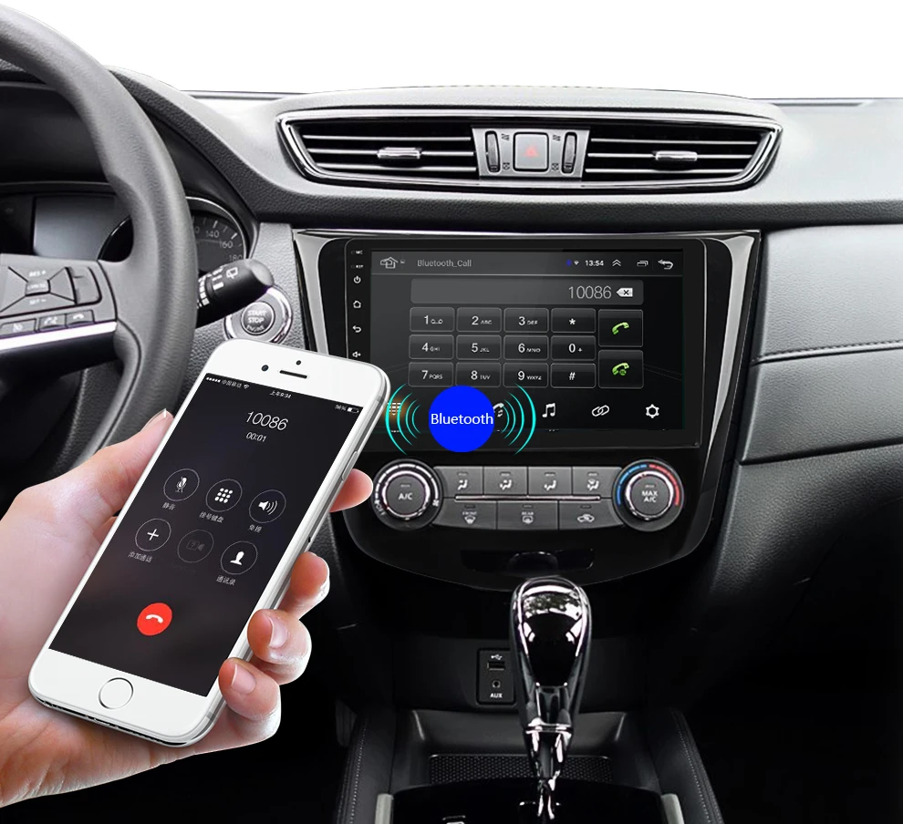 10," Android 8,1 автомобильный Радио gps навигация мультимедийный плеер для Nissan X-Trail Qashqai- с четырехъядерным wifi стерео