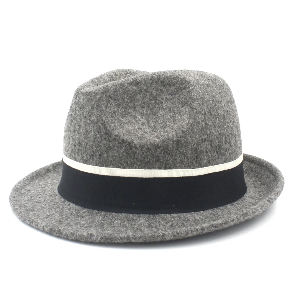 Шляпа в британском стиле для мужчин и женщин из 100% шерсти 56 58 см|mens fedora hat|fedora hatmen |