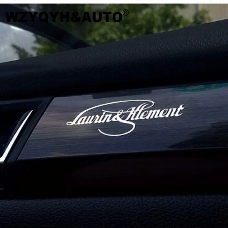 Наклейка на автомобиль "NEW Car Sticker Body Metal L&K Decal Decoration Decals for skoda octavia fabia rapid yeti superb kodiaq Styling on".