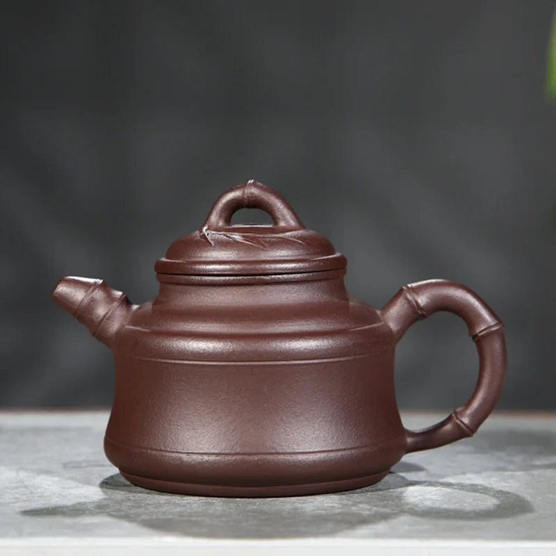 Purple Sand Pot Yixing Yunhai Piece Bamboo Leaf Ding Ore Mud Quality Hand-made Teaware | Дом и сад