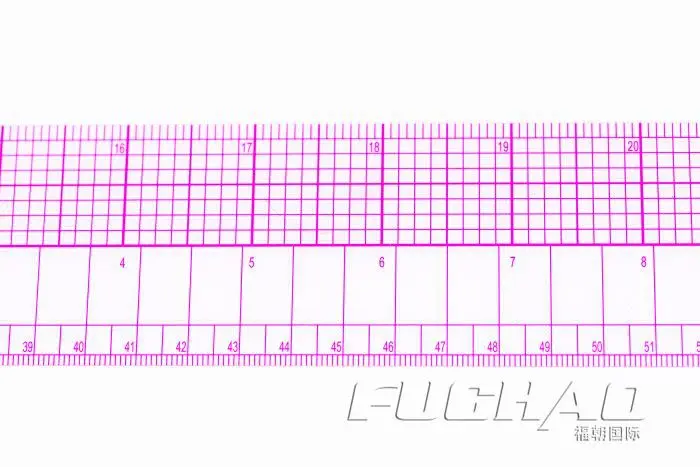 Пластиковая изогнутая линейка специальная одежды B 97 60 см используемая для