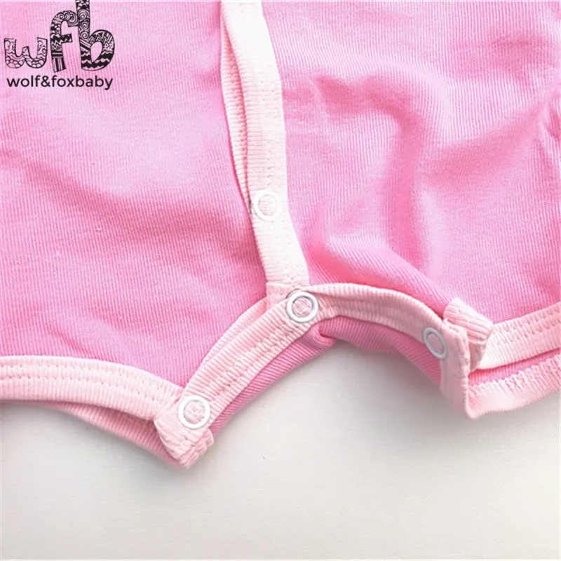 Розничная продажа Детский комбинезон с коротким рукавом для детей от 0 до 24