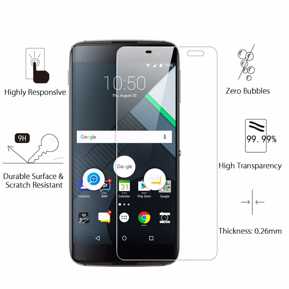 Sundatom закаленное Стекло для blackberry dtek60 Экран протектор HD Ясно Взрывозащищенный