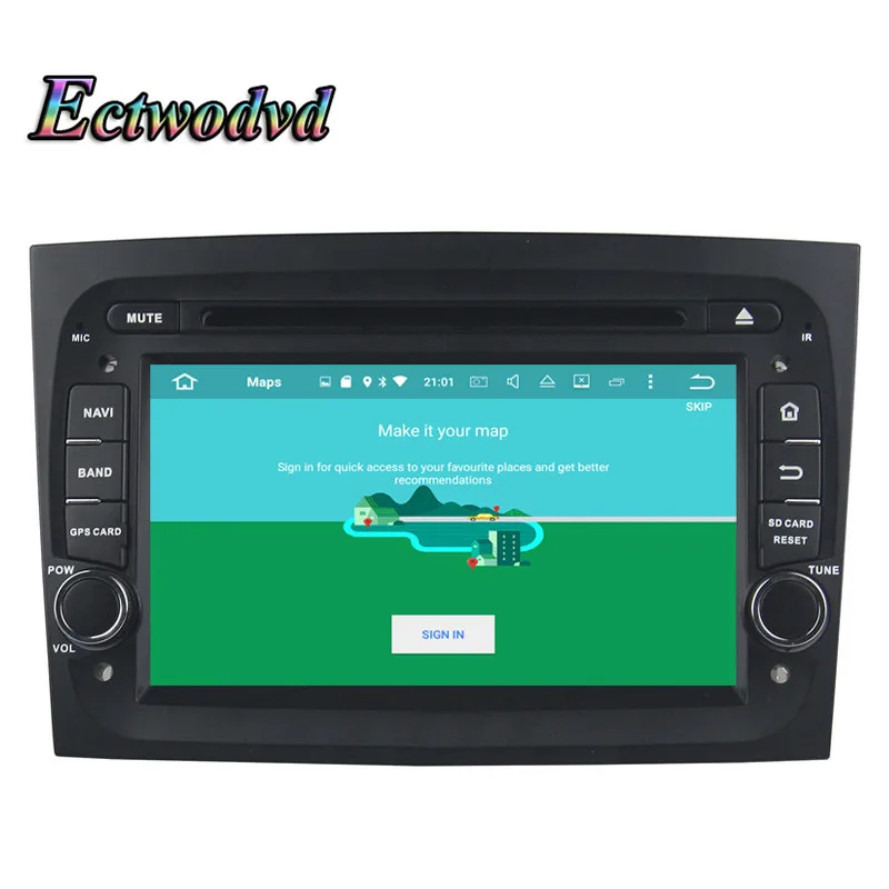Ectwodvd Восьмиядерный 4G Android 8 0/четырехъядерный 1 Автомобильный мультимедийный