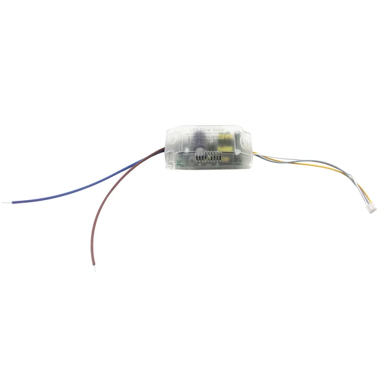 12-24Wx2 светодиодный пластиковый Драйвер безопасности AC85-265V светодиодный трансформатор питания с инфракрасным пультом дистанционного управления для светодиодный освещения