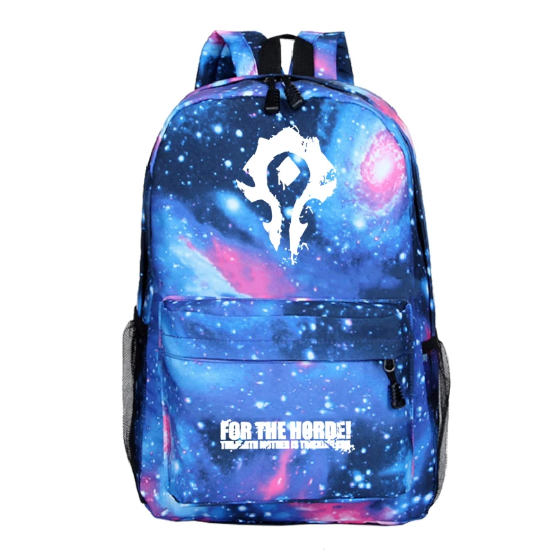 16 Рюкзак World of Warcraft для студентов Орды, рюкзак Mochila с новым рисунком для мужчин и женщин, рюкзак для путешествий - Color: 16