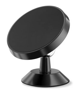 Магнитная автомобильная подставка для телефона 360 градусов консоль gps Автомобильный держатель для Dacia duster logan sandero stepway lodgy mcv 2 Автомобильный Стайлинг - Название цвета: Черный