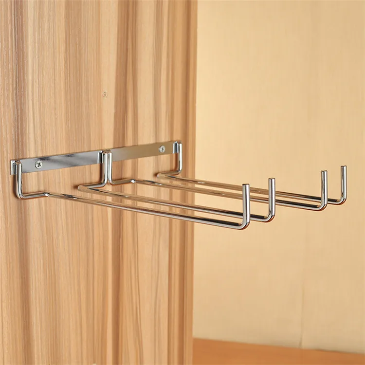 Домашняя Современная подвесная стойка для Винных Бокалов настенная всасывающая