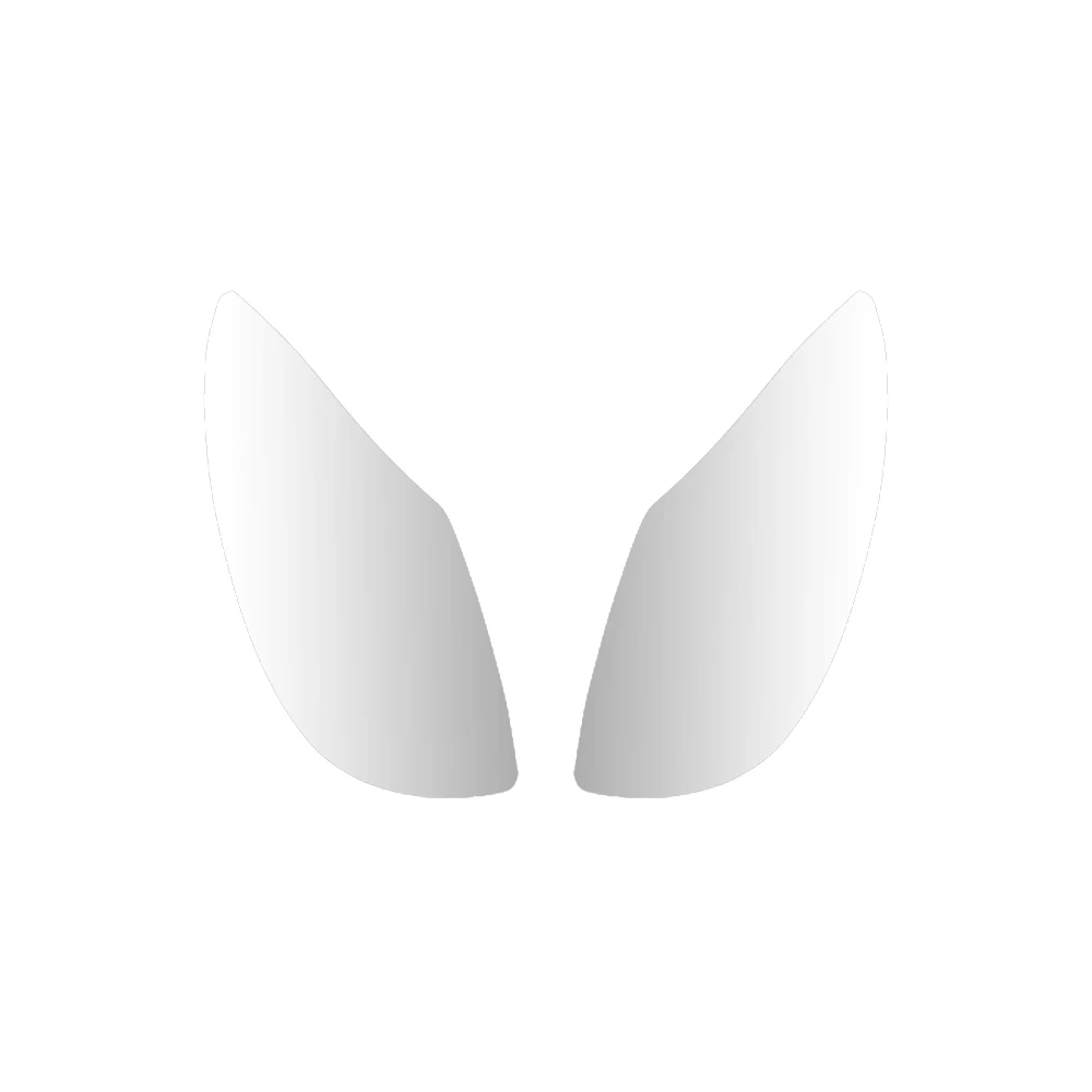 KODASKIN мотоциклетные ABS фары Защитная крышка для экрана фары защита фар подходит для SUZUKI Burgman 400/650 AN650 - Цвет: Прозрачный