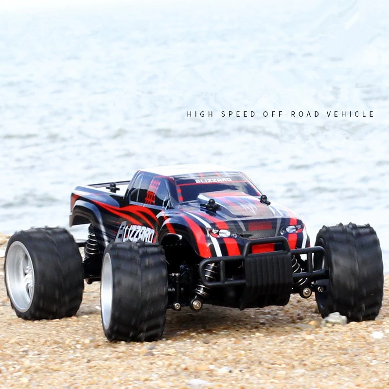 1/16 2WD 2,4 GHz высокоскоростной Радиоуправляемый гоночный багги автомобиль внедорожный RTR красный