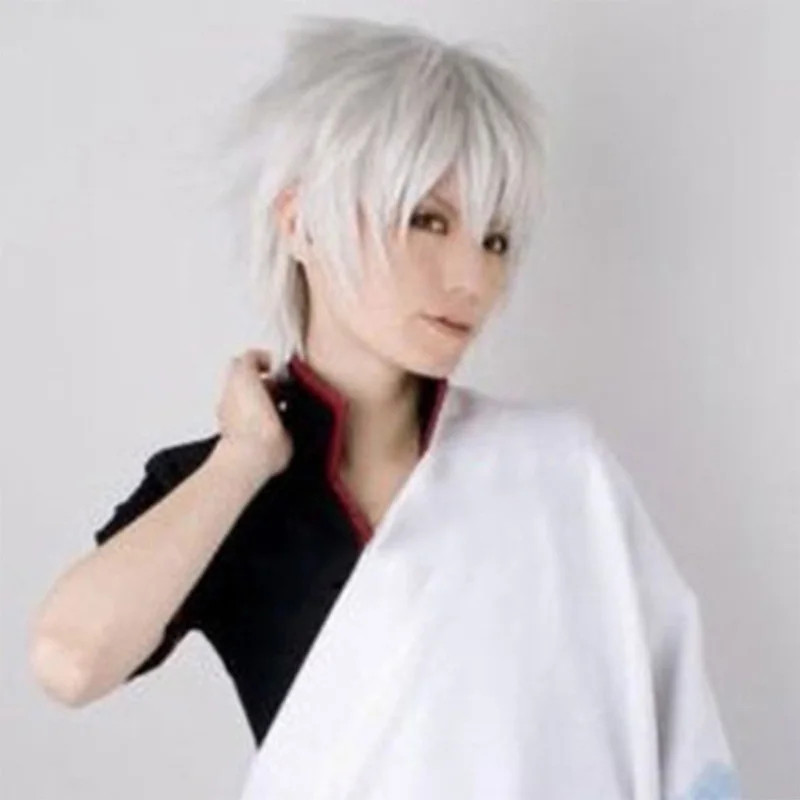 Парики Tokyo Ghoul Kaneki Ken парик для мужчин и женщин прямые Серебристые серые черные