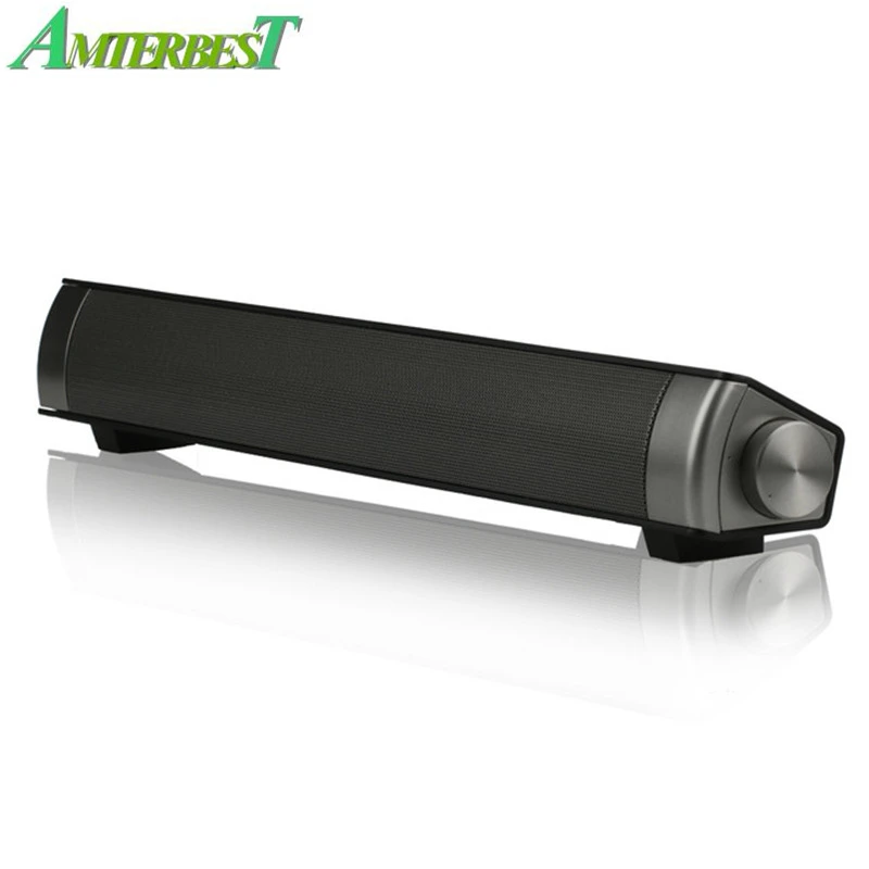AMTERBEST мощная Bluetooth ТВ звуковая панель динамик HIFI Mini Altavoz USB для компьютера ПК