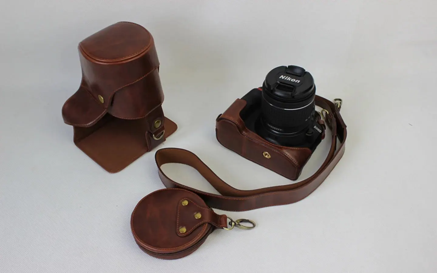Чехол для камеры кожаный чехол с крышкой объектива коллекционная сумка