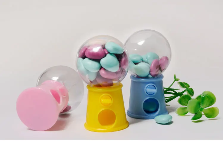 48pcsTwist Candy Machine Dispenser Coin Saving Bank Money Storage Box Cases Gifts For Kids Toy | Дом и сад