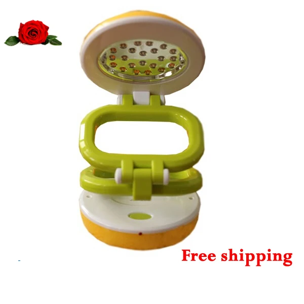 Cool Hamburger LED highlights fold charging desk lamp luminaria de mesa small table lamps bedside Nightlight to read eye | Лампы и