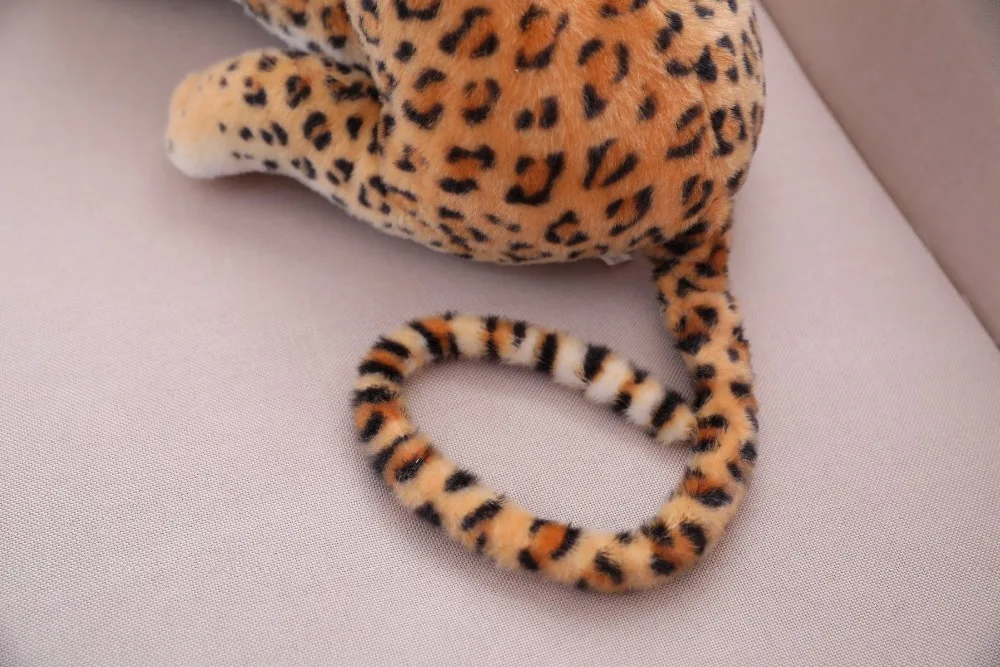 Лесной король Panthera pardus мультиразмерное моделирование чучело диких животных Гепард плюш, Черная пантера леопард мягкие игрушки