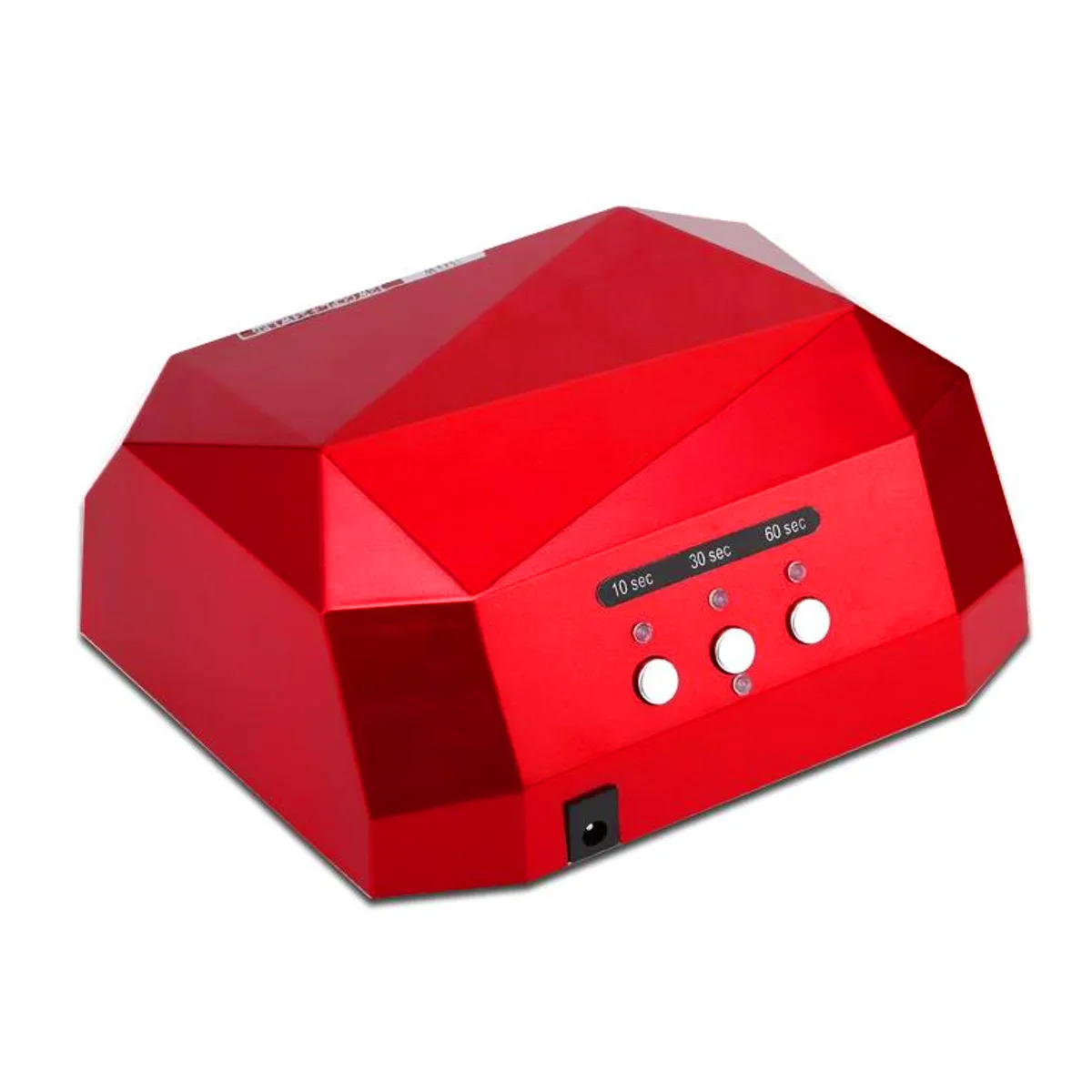 Red 110-240 в 36 Вт Сушилка для ногтей в форме бриллианта Светодиодный УФ лампа светодиодная лампа для ногтей и CCFL изгибы для УФ-гель для ногтей инструменты для маникюра - Цвет: Red