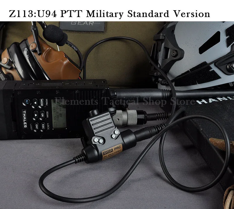 Z-tac Tactical Peltor PTT PRC 152 PTT U TCI Tactical G: 2 военных штекера Push-to-Talk адаптер для PRC-148 PRC 152 рация