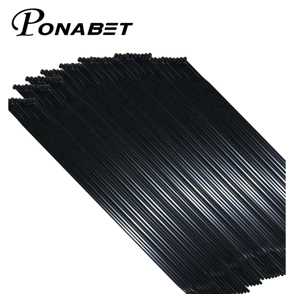 PONABET CN Mac аэро 494 лопастной спиц [черный] [J-Bend]+ CN легированные соски