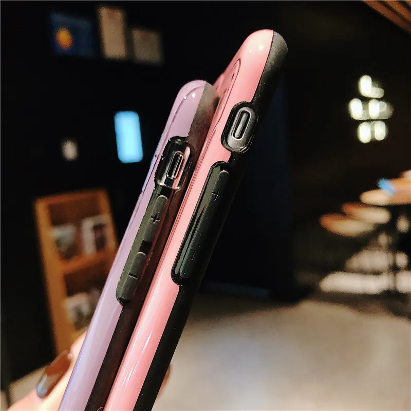 Женский чехол для макияжа iphone 7 11 Pro Max Модный телефона палитра теней век блестящий