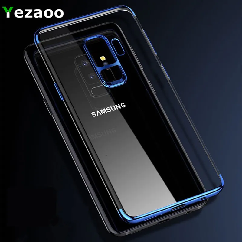 Чехол для Samsung Galaxy S9 plus чехол yezaoo силиконовый из ТПУ с покрытием S 9 чехлы телефонов