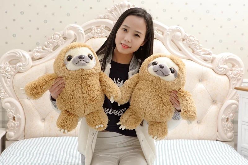 

1pc 40cm New Crazy Animal City Cute Sloth The Cartoon Movie Sloth Flash Stuffed Animals Cute Doll For kids Christmas Gifts