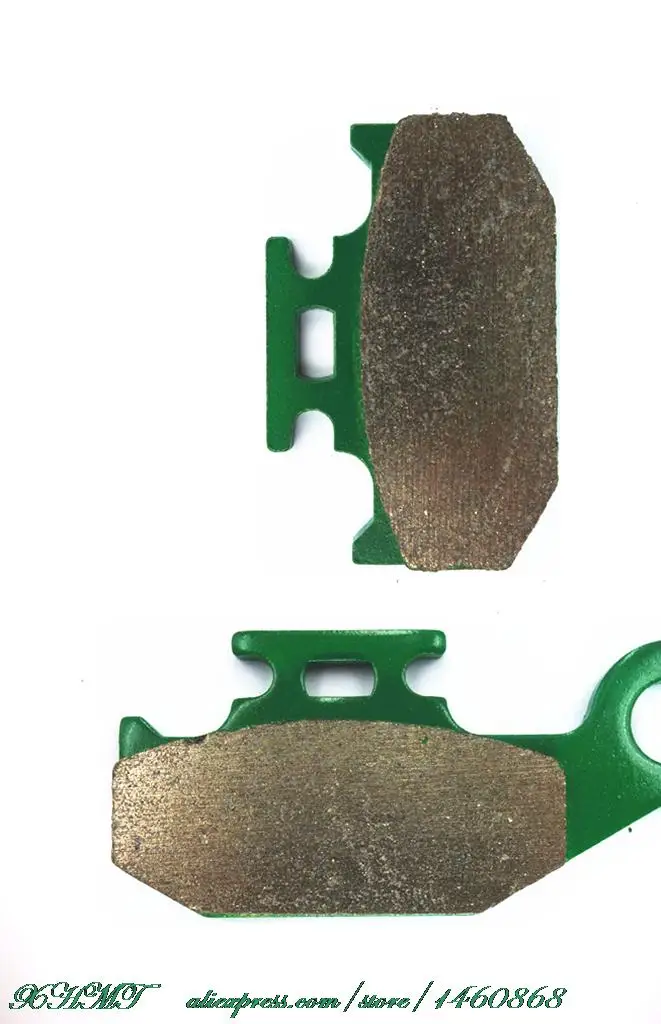 Sintered Rear Pads Тормозные колодки для Yamaha ATV Yfm400 Yfm 400 Fw Kodiak(кроме Авто) 2000 2001 2002 2003 2004 2005 2006 - Цвет: Sintered Rear Pads