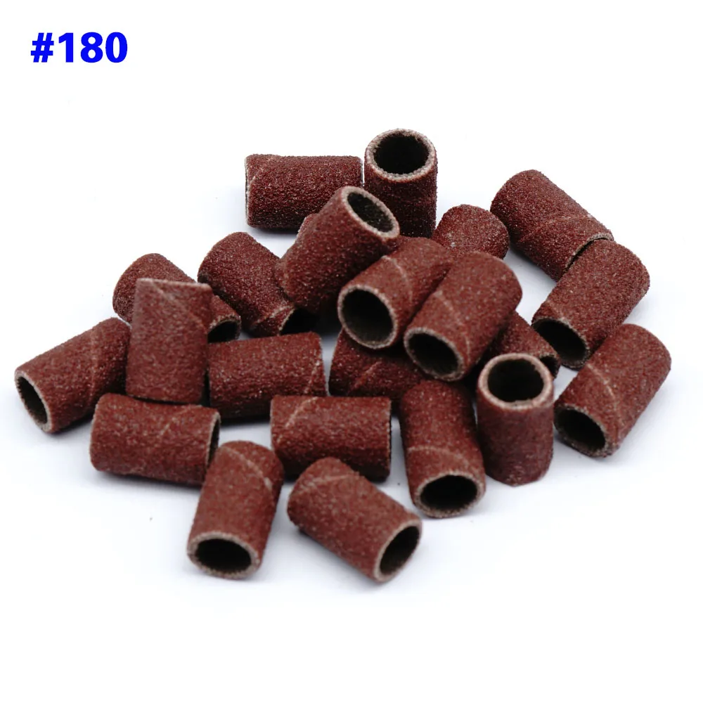 Инструменты для дизайна ногтей 100 шт. резинки 1 твердосплавные насадки аксессуары