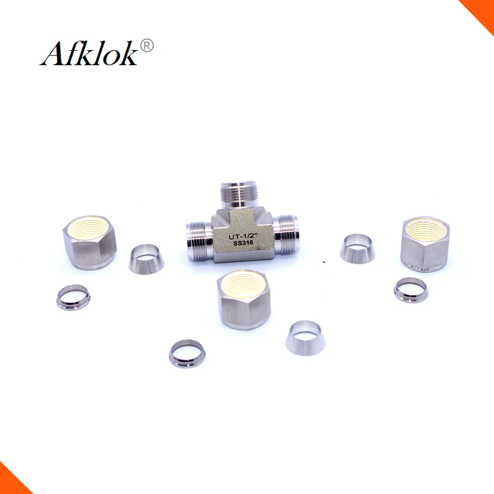 3 способ 316 нержавеющая сталь 1/1" 1/8" 1/" 3/8" труба OD равное соединение тройник фитинги