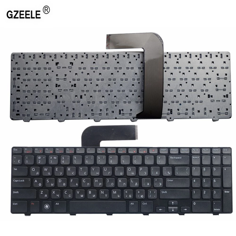 

GZEELE russian Laptop Keyboard for Dell GM7 0M47P5 0R NSK-DZ1BQ 0R 0R 9Z.N5ZBQ.00R 9Z.N5ZBQ.10R RU layout