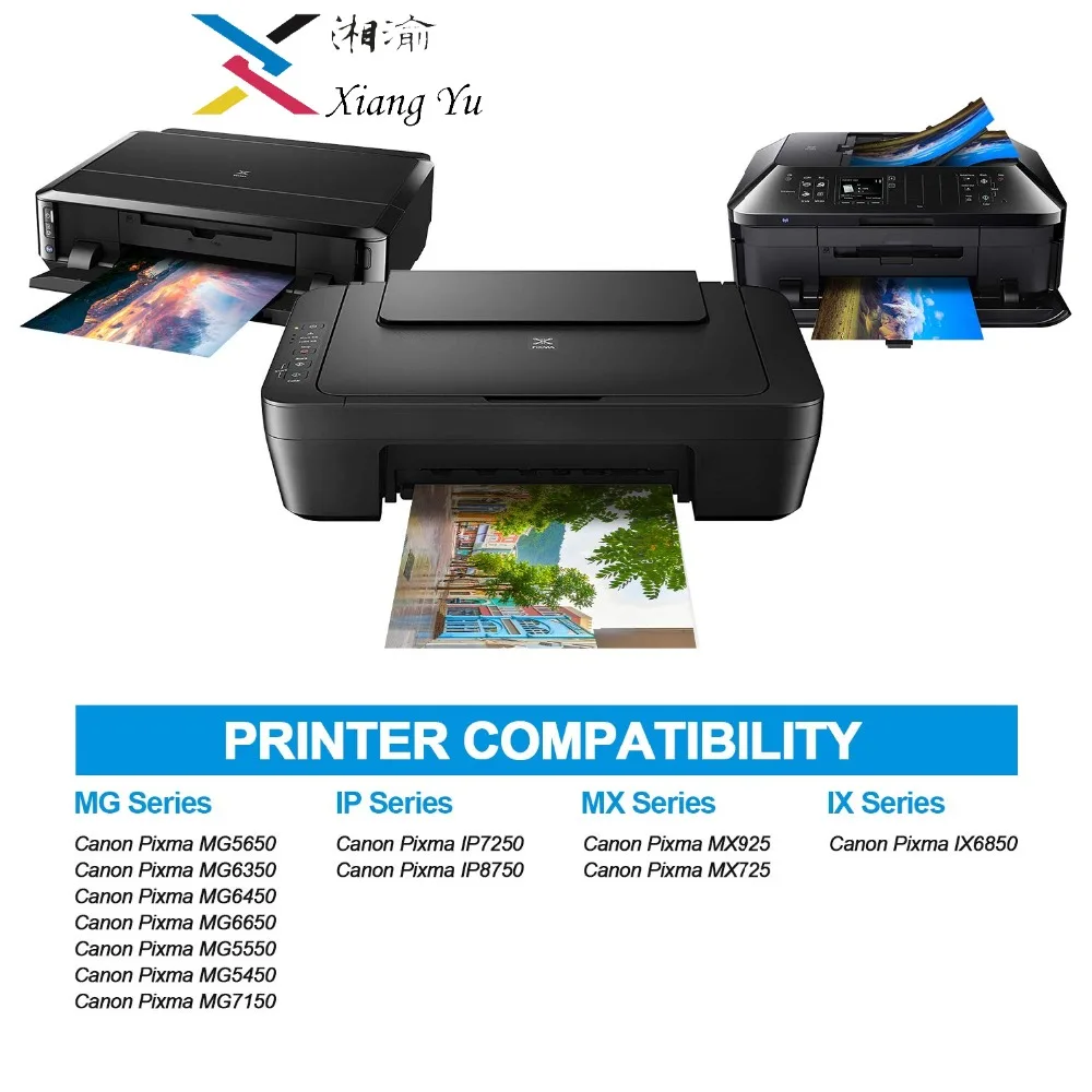 20 (шт) Φ XL совместимый чернильный картридж pgi550 pgi 550 cli551 для Canon PIXMA IP7250 MX925 MG5450 5550 6450