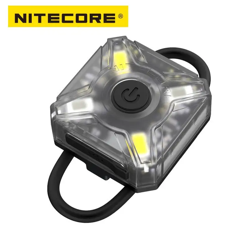 Легкий USB налобный фонарь NITECORE NU05 многофункциональный портативный