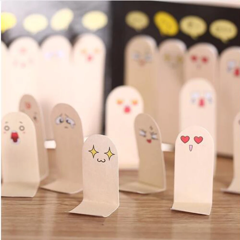 1 шт. 200 страниц Kawaii уникальный Скрапбукинг десять Пальцы наклейки закладки