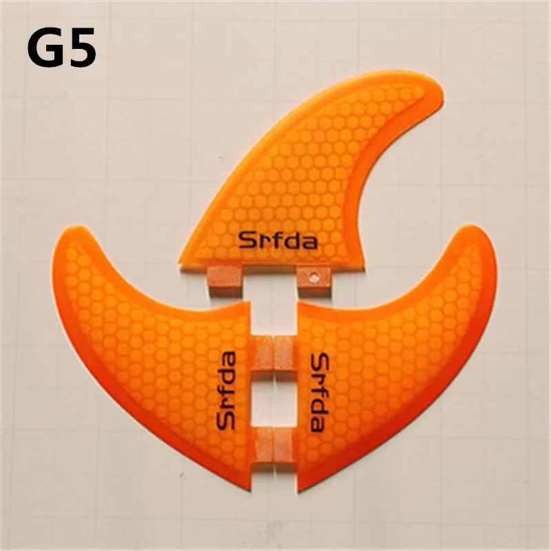 FCS G5 Srfda Горячая SUP доска для серфинга с стекловолокном углеродный материал для серфинга плавники для будущих FCS FCS2 штекер G3 G5 G7 серфинга плавники - Цвет: FCS G5