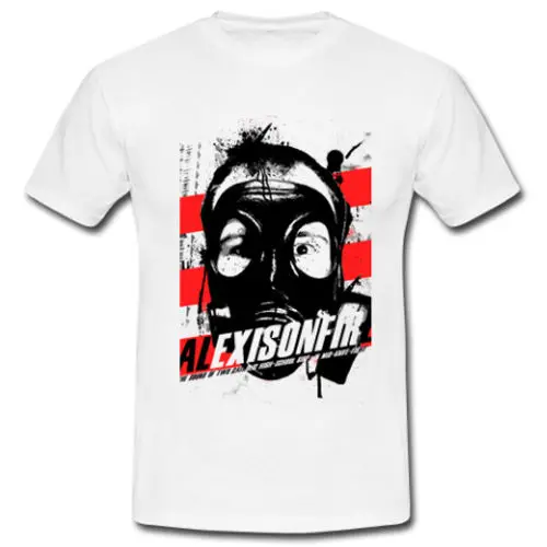 Alexisonfire Post Hardcore Band Tee Cotton White Tshirt New Men's T-Shirt S-3XL | Мужская одежда