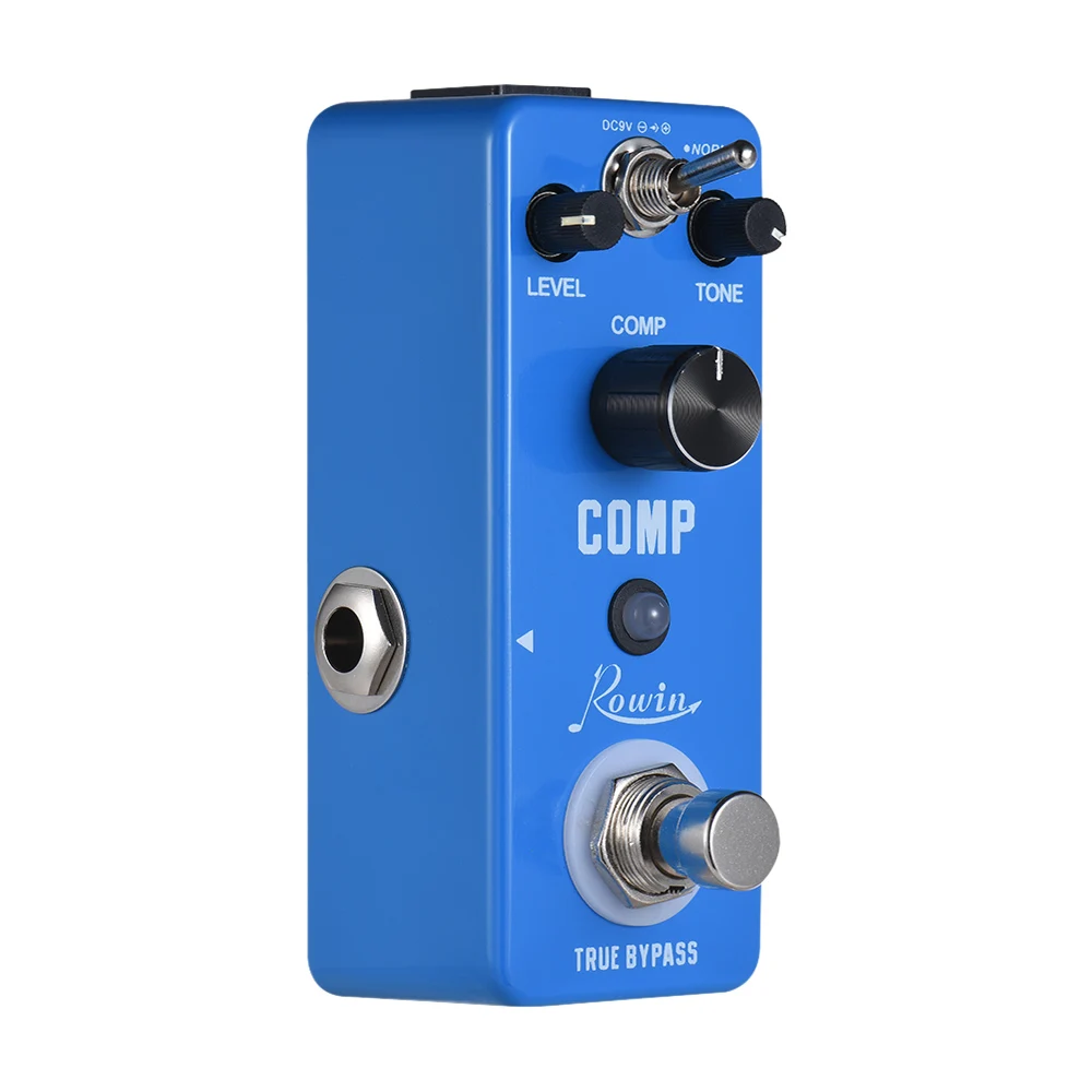 Rowin LEF 333 COMP компрессор компресс гитарная педаль Алюминий корпус из