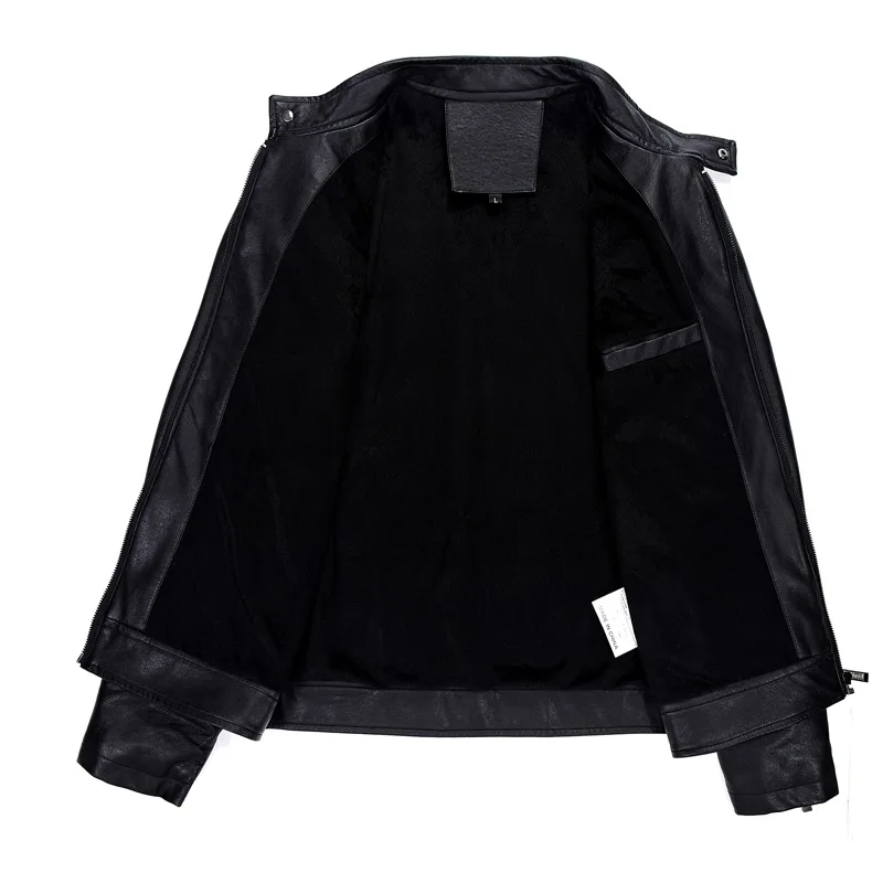 Кожаные куртки мужские кожаные пальто|jacket men|men coatjaqueta de |
