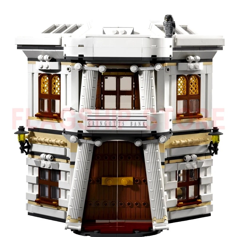 В наличии LP 16012 MOC наборы фильмов Diagon набор аллеи строительные блоки кирпичи