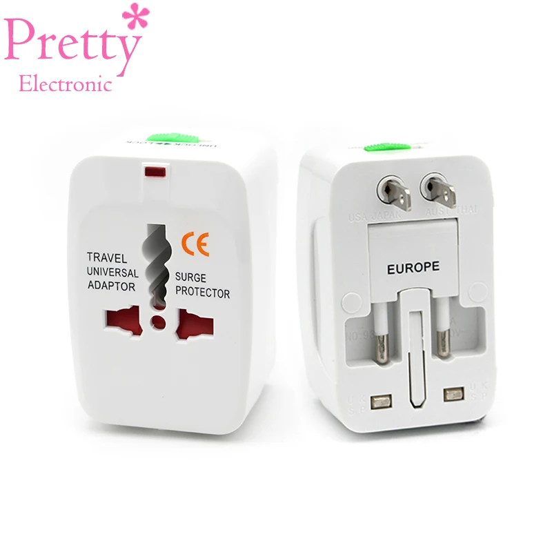 Универсальный переходник для ЕС Великобритании Австралии США 250 В 10 А|Адаптеры