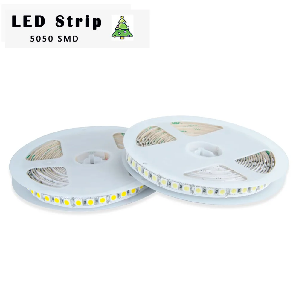 5050 SMD 600 Led светильник V Светодиодная лента Однорядная Лента лампы
