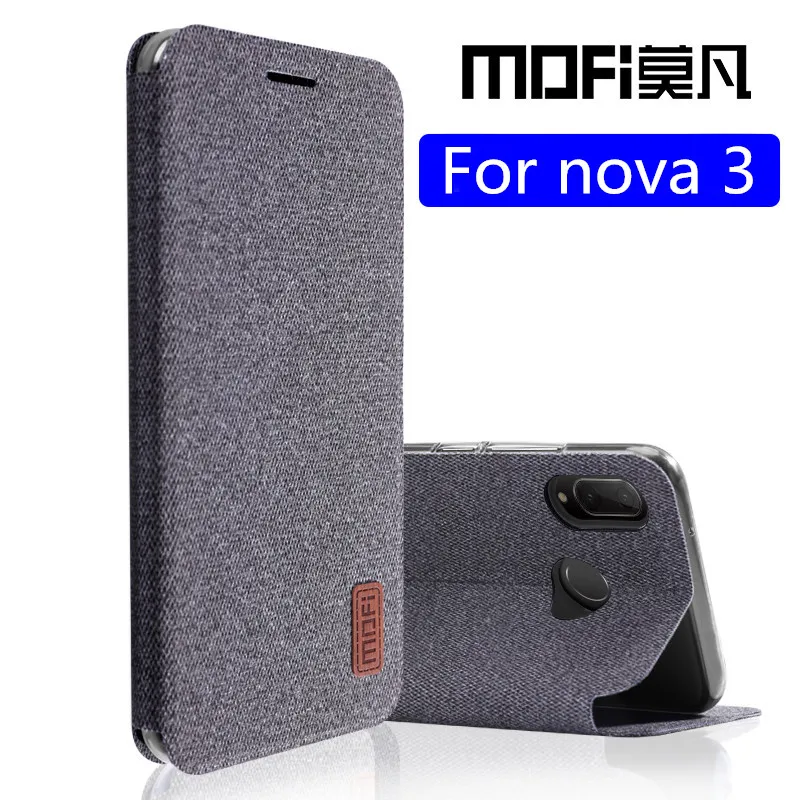 MOFi для huawei nova 3 Чехол nova 3e задний противоударный чехол для телефона роскошный защитный чехол fundas nova 3 Чехол
