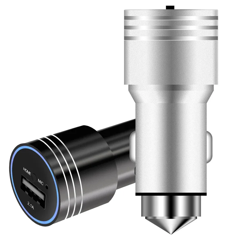 Автомобильный Bluetooth Aux комплект elistoop FM передатчик микрофон аварийный молоток