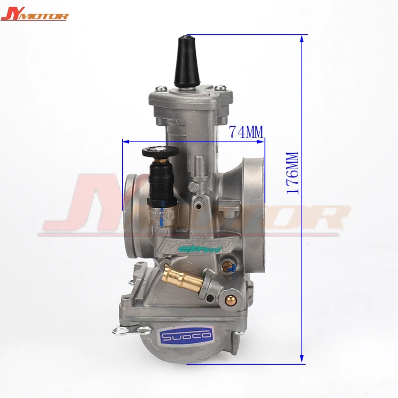 Универсальный Karts 2 T гоночный мотоцикл Скутер PWM 34 36 38 40 мм карбюратор Keihin Carb UTV ATV KTM 250CC