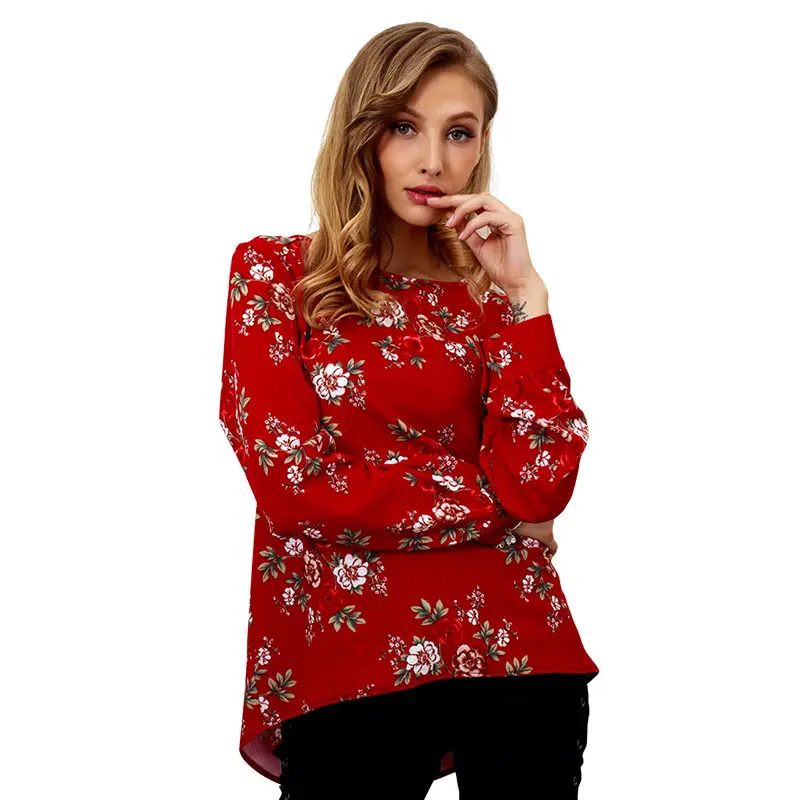 Молния сзади рубашки Для женщин 2018 Свободный Белый Топ роковой дамы одежда