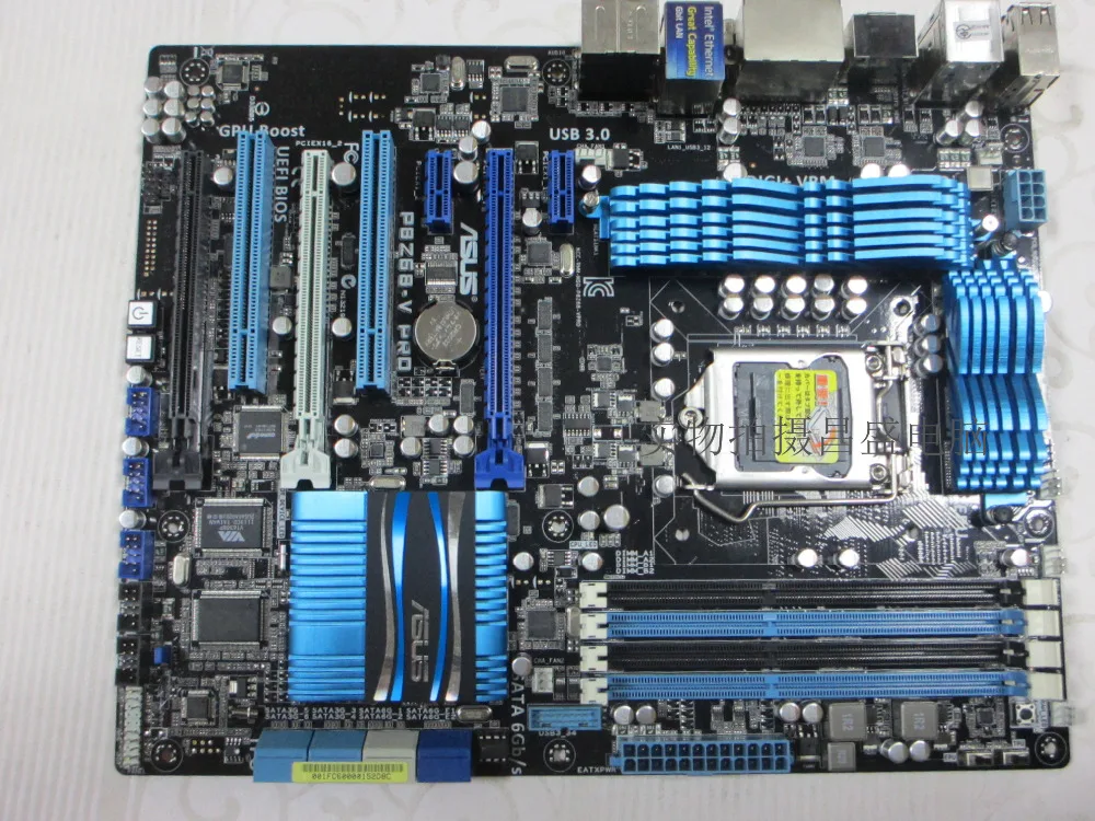 Настольная Материнская плата Asus P8Z68 V PRO DDR3 LGA 1155 Z68 для процессора i3 i5 i7 32 Гб SATA3 USB2.0