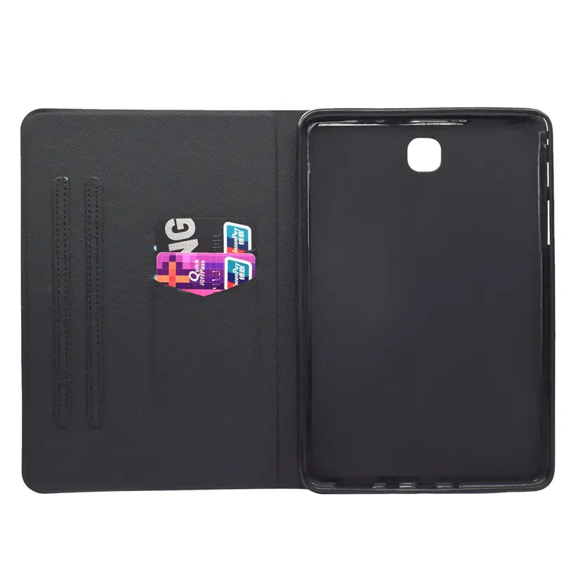 SM T355 чехол для Samsung Galaxy Tab A 8 0 дюймов T350 P350 умный Модный подставка из искусственной